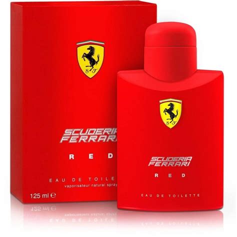 ferrari red cologne